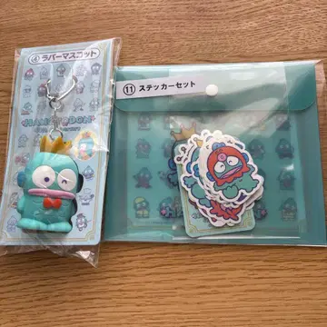 한교동 40주년 기념 스트랩과 스티커 세트