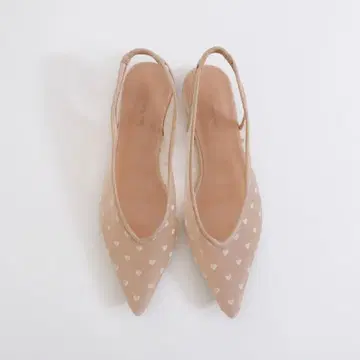 searoomlynn HEART TULLE 스트랩 뮬