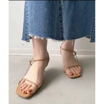 새상품 BRENTA Strap Sandal 브렌타 샌들 24,5-25