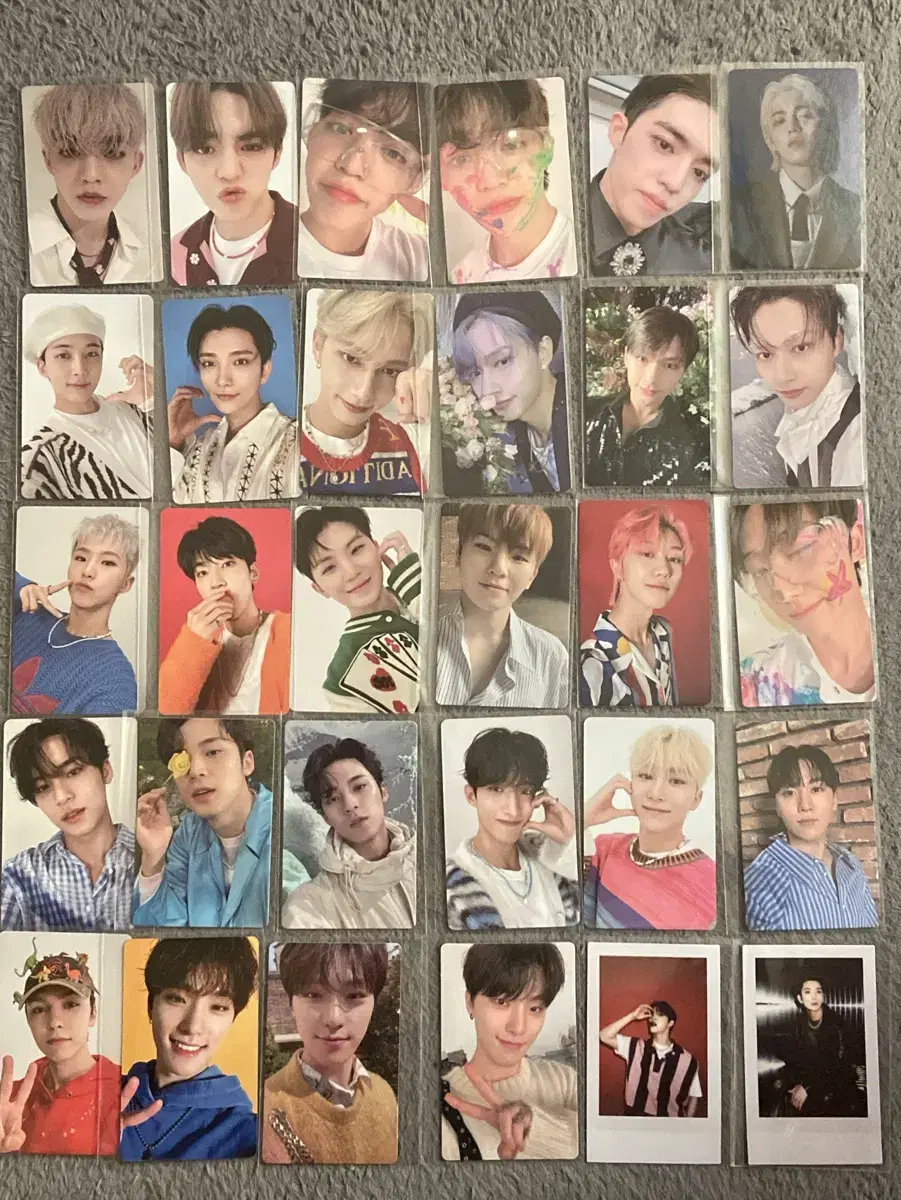 세븐틴 포카 일괄