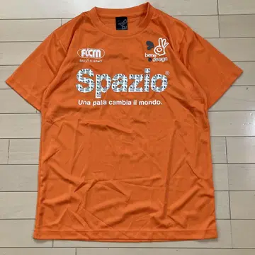 6.6 Spazio 스파지오 티셔츠 반팔 오렌지 L