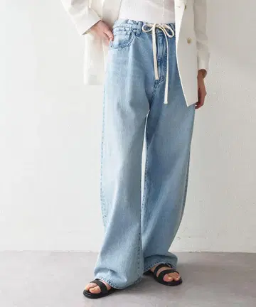 Whim Gazette 드로스트 데님 팬츠
