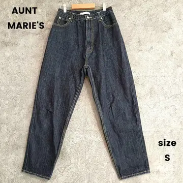 AUNT MARIE'S 앤드 마리즈 하이 웨스트 데님 테이퍼드 데님