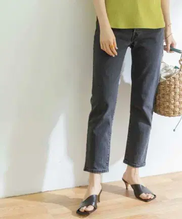 리바이스 501 CROP MESA CABO FADE