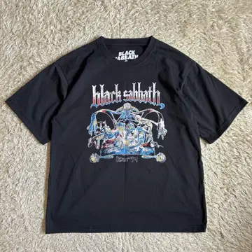 새상품급 Black Sabbath 밴딩 블랙 사바스 M 밴드 T 영국