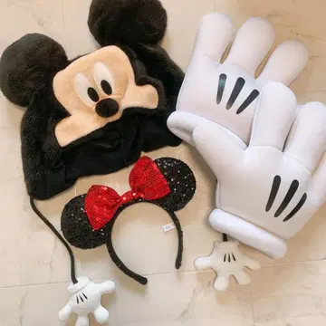미키 모자, 손, 미니 머리띠
