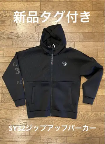 새상품 SY32 집업 후드티 XL 블랙