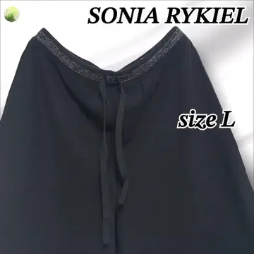 SONIA RYKIEL 소니아 리키엘 하프 팬츠 블랙 사이즈 L 여성용