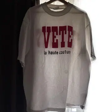 VETE MENTS 티셔츠 화이트