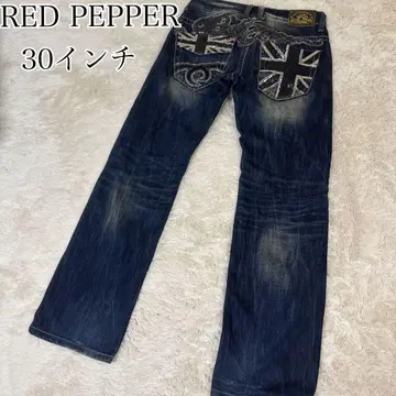 RED PEPPER 유니언 잭 데님 30인치