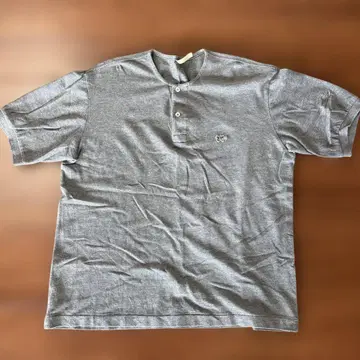 SCYE BASICS 그레이 피케 셔츠 38