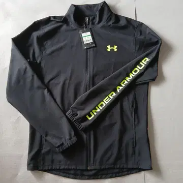 UNDER ARMOUR 언더아머 스탠드 카라 지퍼 블루종 L