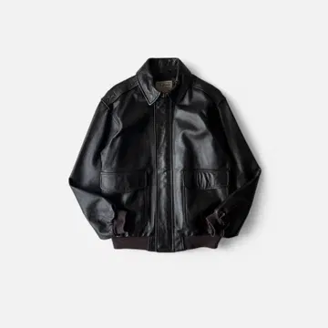 2000년대 L.L. Bean A2 가죽 봄버 재킷