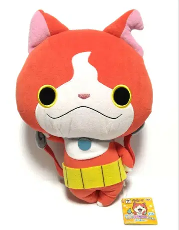 요괴워치 거대한 지바냥 봉제 인형 ~함께 자는 버전~