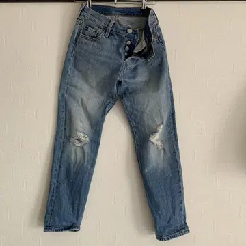 BEAMS 한정판 데미지 데님 501 LEVI STRAUSS & CO.