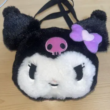 산리오 봉제 인형 퍼스 쿠로미 퓨로랜드 한정판
