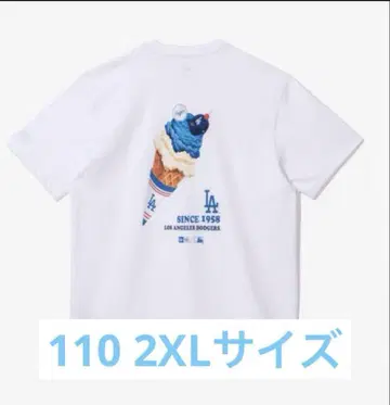 뉴에라 NEWERA 티셔츠 로스앤젤레스 다저스 아이스크림 로고 2