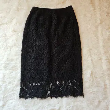 UNITED ARROWS 레이스 롱 타이트 스커트 S