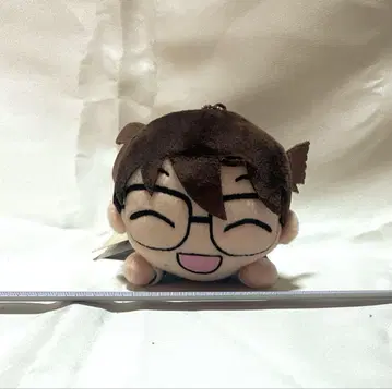 명탐정 코난 누워 있는 봉제 인형 포아로 코난