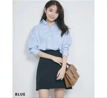 basement online 드롭 숄더 오버 셔츠