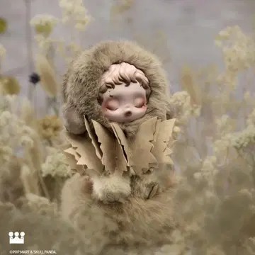 SKULLPANDA 봉제 인형 펜던트