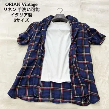 ORIAN Vintage 린넨 SLIM FIT 손세탁 가능 이탈리아제