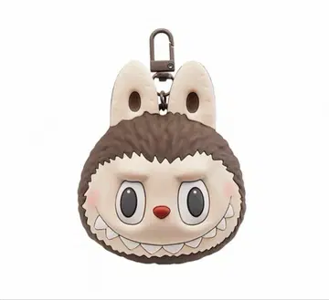 LABUBU 오리지널 브라운 실리콘 이어폰 케이스