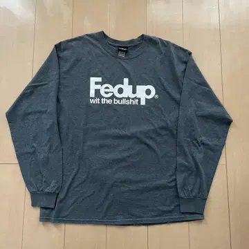 Fed up 긴팔 티셔츠 XL 사이즈