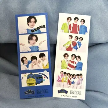 차긴턴 나가노 료타 시크릿 트레이딩 멀티 스티커 2장 세트