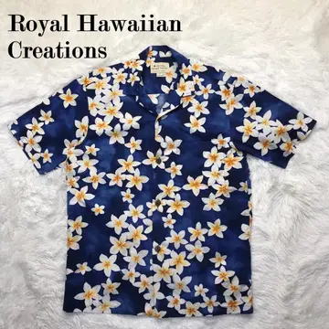 Royal Hawaiian Creations 알로하 셔츠 하와이산 꽃무늬