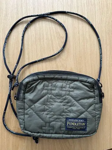 PENDLETON 퀼팅 숄더백