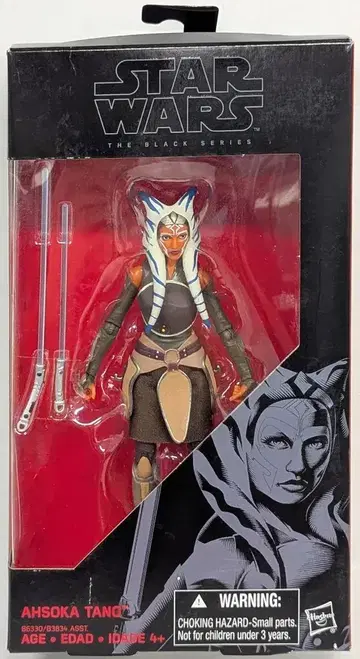 HASBRO 20 / THE BLACK AHSOKA TANO 6인치