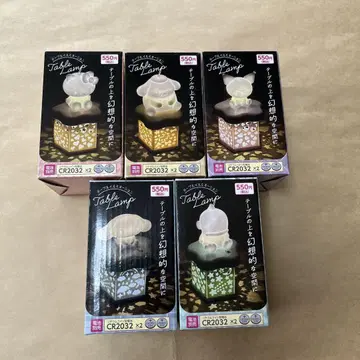 DAISO 산리오 테이블 일루미네이션 5종 세트 새상품 헬로키티