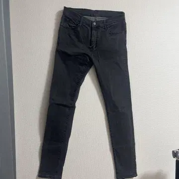 mnml 블랙 스키니 데님