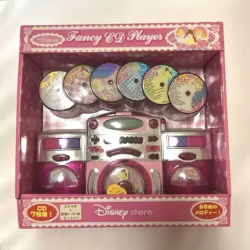 귀중한 디즈니 프린세스 Fancy CD 플레이어 디즈니 스토어 레트로