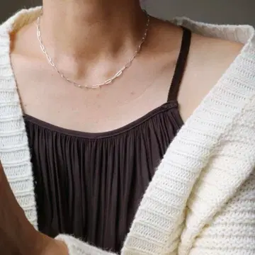 MARAMCS MICRO RECTANGLE 마람스크 체인 목걸이