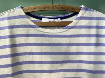 fidelty 바스크 보더 티셔츠 반팔 피델리티 보트넥