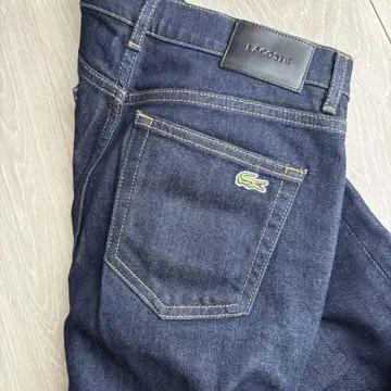 라코스테 다크 블루 스트레이트 데님 27