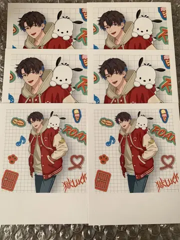 Paradox Live 산리오 트레 포토 이누카이 유토 6종 세트