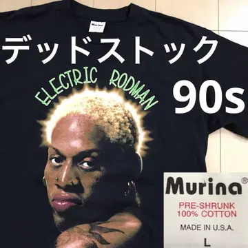 061 데드스탁 낚싯대 RODMAN 1997년산 빈티지 티셔츠