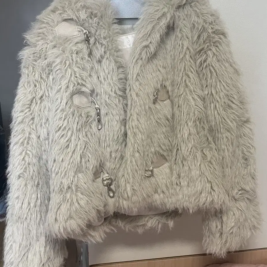 SCULPTOR | 스컬프터 [New]Sculptor Faux Fur Zip-Up Jacket