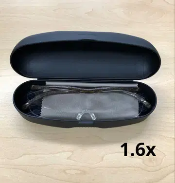 미사용 새상품 하즈키 루페 라지 1.6x 브라운