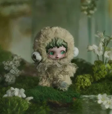 스컬 팬더 인상주의 시리즈 봉제 인형 Pond