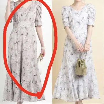 아푸와이저 리셰 백산 플라워 원피스