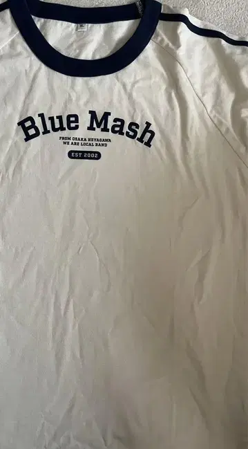 Blue Mash 신상 티셔츠 XL 화이트