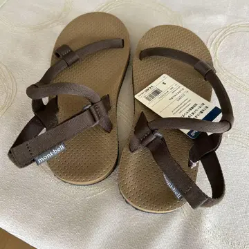 몽벨 락온 샌들 다크 브라운
