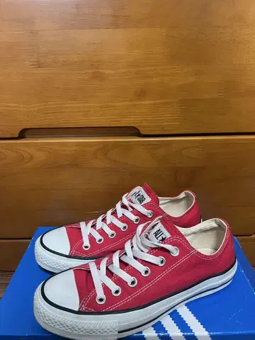 CONVERSE ALL STAR 로우 컷 레드
