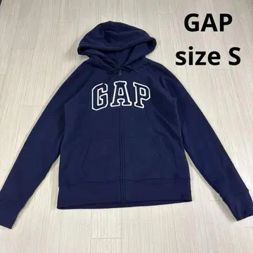 GAP 네이비 후드 부착 후드티 집업 구제 의류