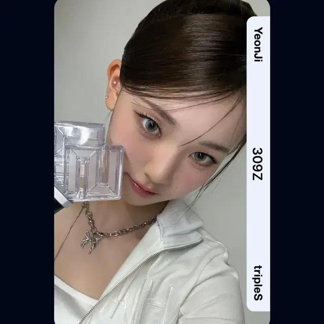 트리플에스 연지 응원봉 오브젝트