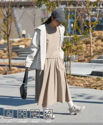 택 포함 새상품 프릭스 스토어 사우전드 마일 스커트 셋업 베이